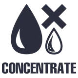 Concentrate label mark