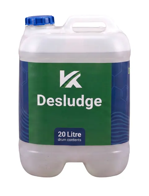 Desludge container