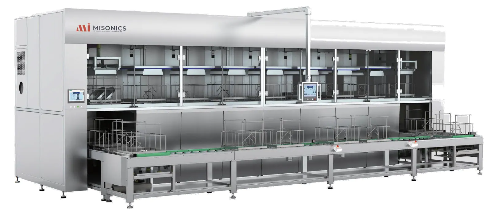 CM series multi-stage cleaning line, engineered to the part