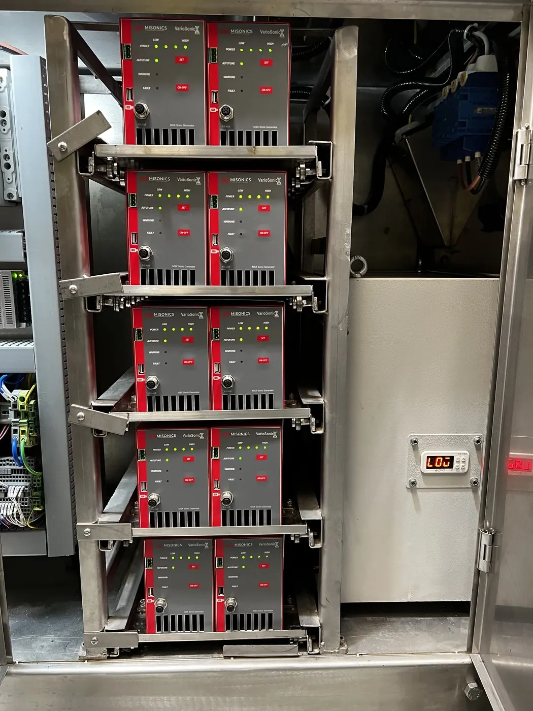 Misonics VarioSonic X sonic generators — the electronics behind the EVS range