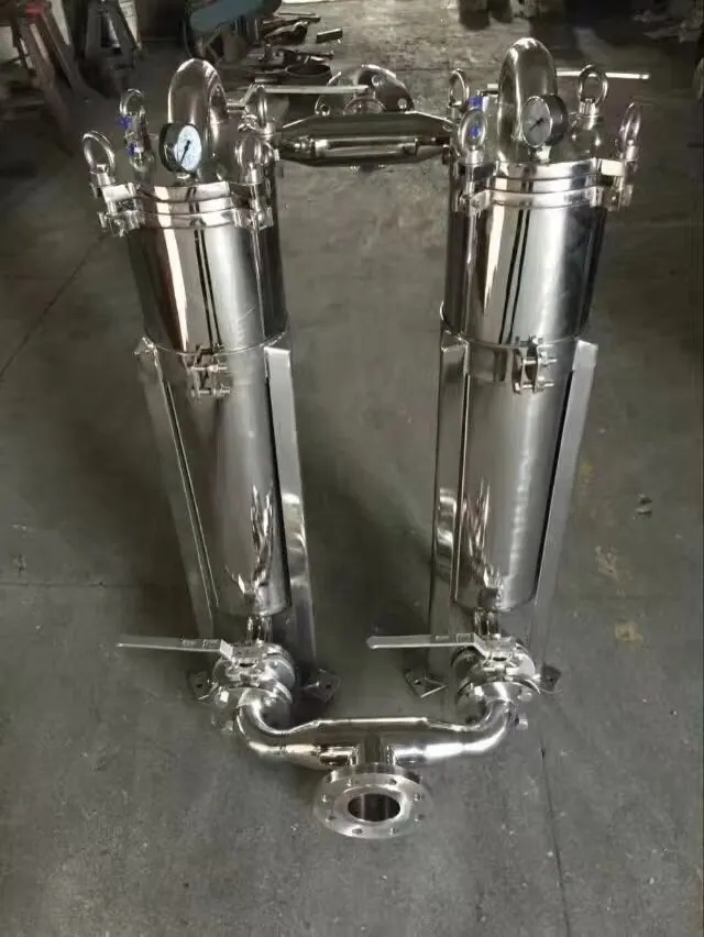 Duplex filter housing