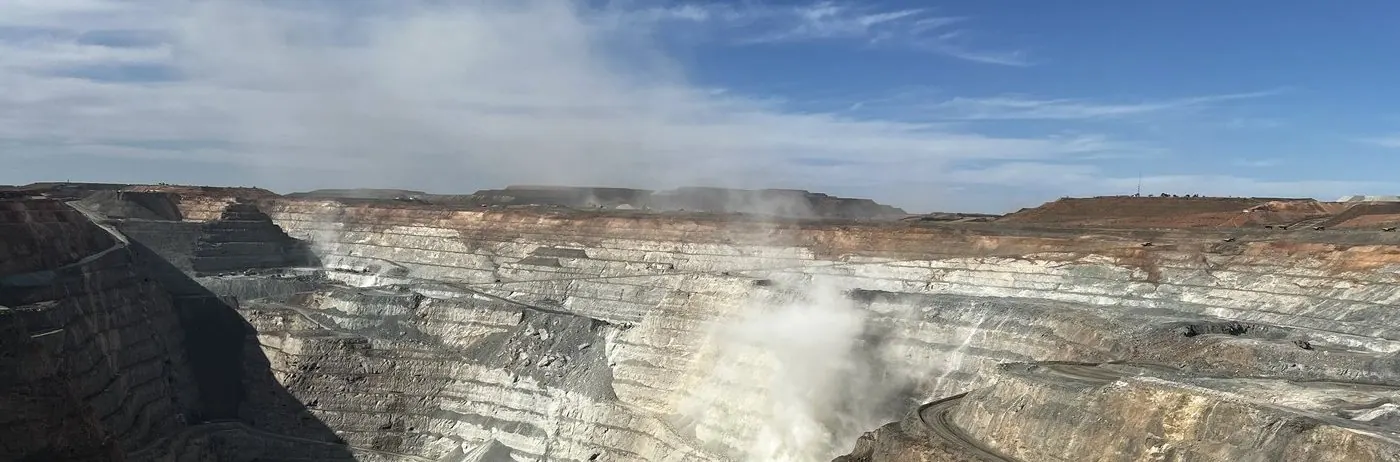 Open-cut mine — heavy industry and resources