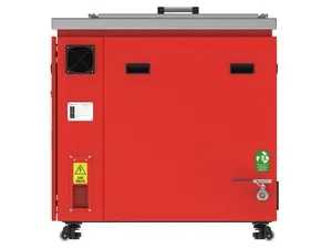 Misonics MSX 70 industrial ultrasonic cleaner — Rear — generator bay and cooling
