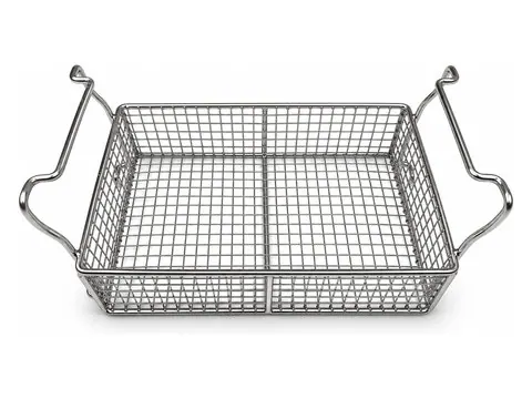 Misonics MSX 15 industrial ultrasonic cleaner &mdash; The stainless basket &mdash; 320 &times; 225 &times; 80 mm
