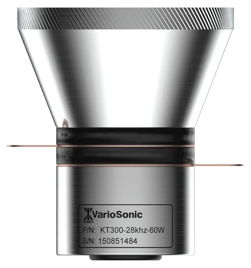 BLT ultrasonic transducer, 60 W at 28 kHz