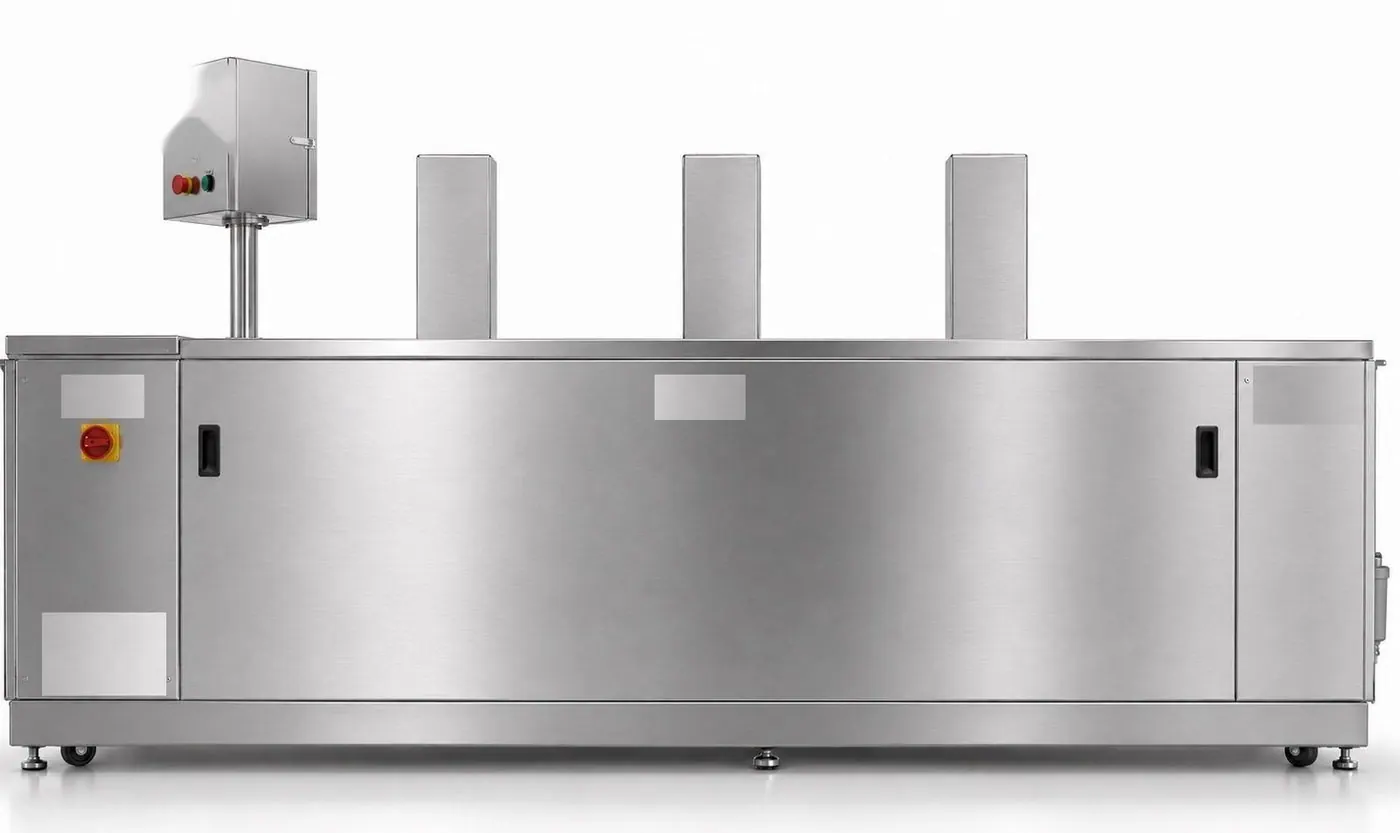 UltraKleen Pro three-station ultrasonic cleaning line